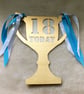 18th Birthday Handmade Trophy Card - Image 1