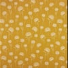 Dandelion Tablecloth. Cotton 110 x 110cm Ochre   Square
