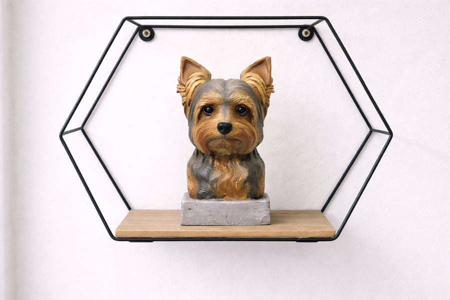 Custom Pet Bust from Photo Handmade 3D Printed Personalised Dog or Cat Sculpture