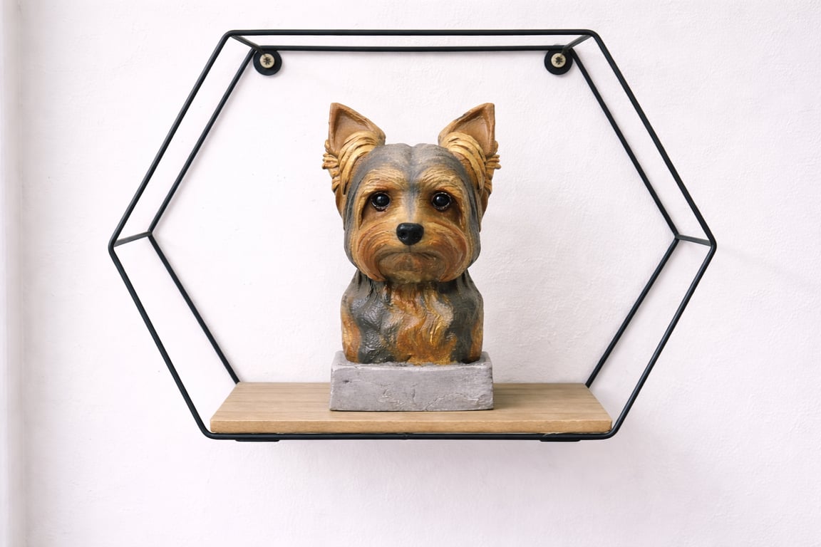 Custom Pet Bust from Photo Handmade 3D Printed Personalised Dog or Cat Sculpture