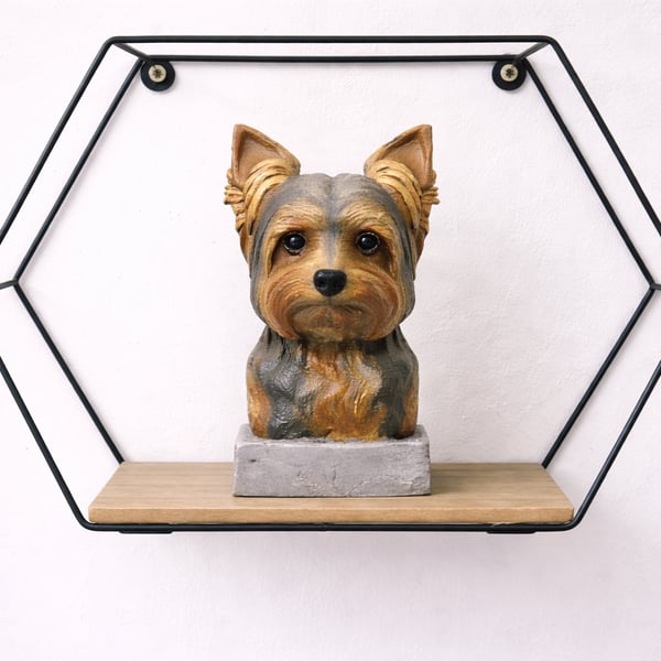 Custom Pet Bust from Photo Handmade 3D Printed Personalised Dog or Cat Sculpture