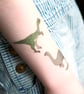 Dinosaur Temporary Tattoo Sheet - Image 1