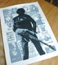 Bruce Springsteen 'The Boss' Hand Pulled Limited Edition Screen Print - Image 2