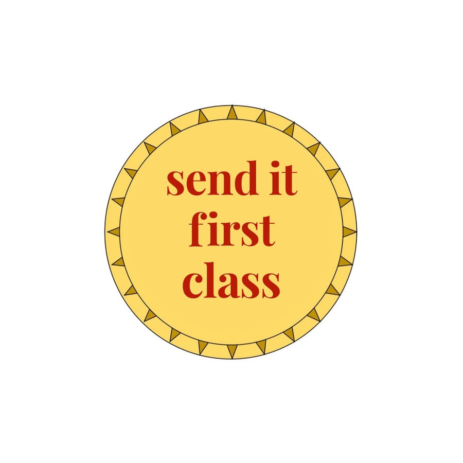 1st CLASS POSTAGE UPGRADE