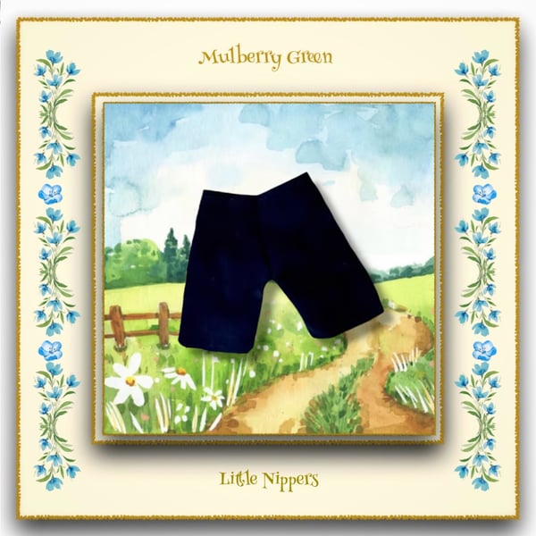 Little Nippers Navy Corduroy Trousers