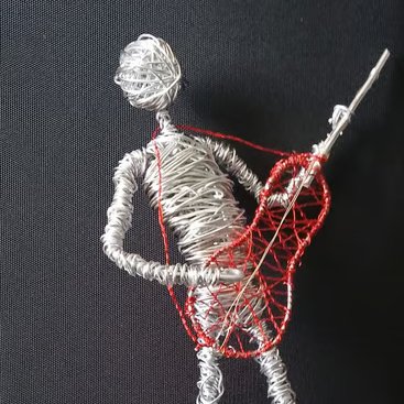 Guitar man wired figure