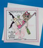 Birthday Card, Female, Funny - Image 1