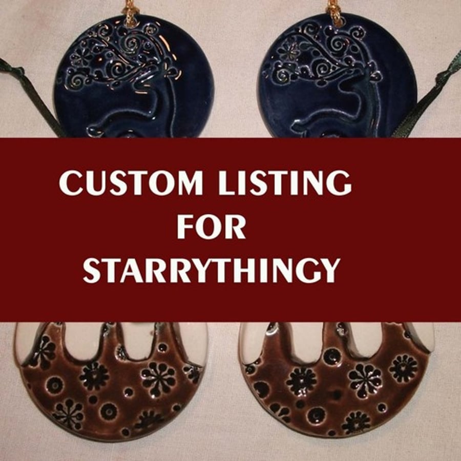 Custom listing for starrythingy