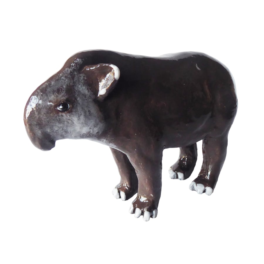 Tapir Ceramic Ornament - Hand Built