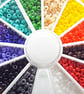 1800 Opaque Miyuki Size 11 Rocaille Seed Beads in a 12 Colour Wheel - Image 4