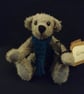 Traditional mohair teddy bear - Image 1