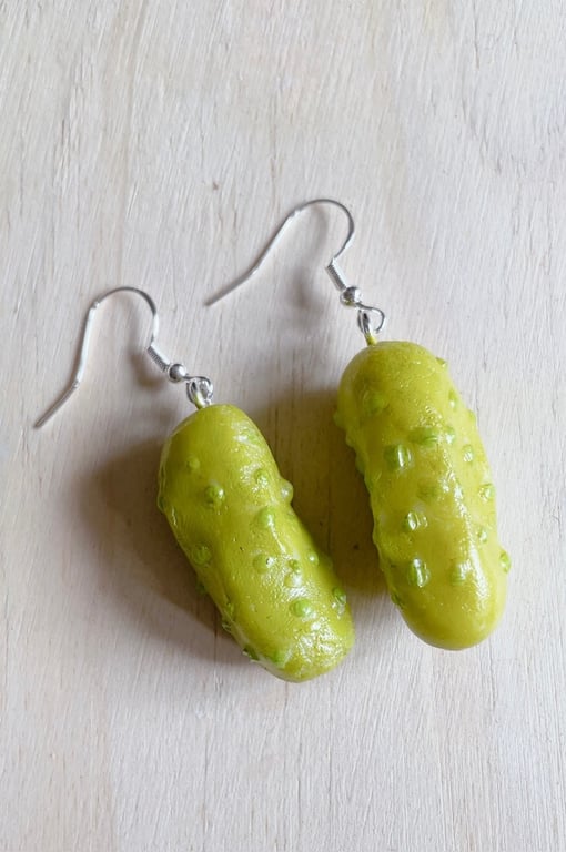 Pickle Earrings