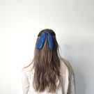 Alice Hair Tie denim blue