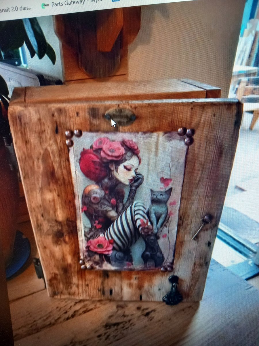 Steampunk Key Cupboard