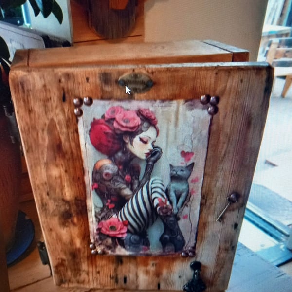 Steampunk Key Cupboard