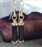 Scrolls Dalmatian jasper silver earrings - Image 5