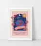 Sagittarius Zodiac Sign Wall Art Print - Image 2