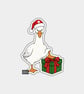 Unique Funny Christmas Gift Tags For Adults, 6pk - Goose & Gift