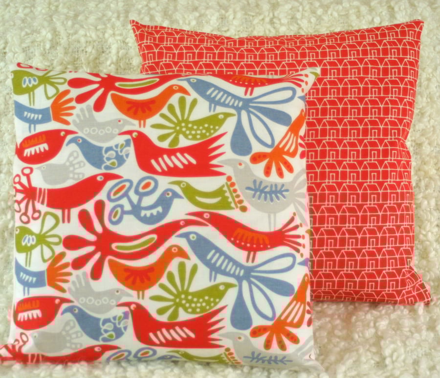 Swedish Birds cushion cover