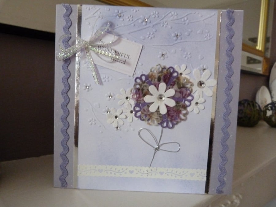 Pretty Flower Birthday Card