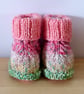 Knitted Baby Booties