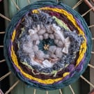Hand woven Circular Wall Hanging 'The Woods'