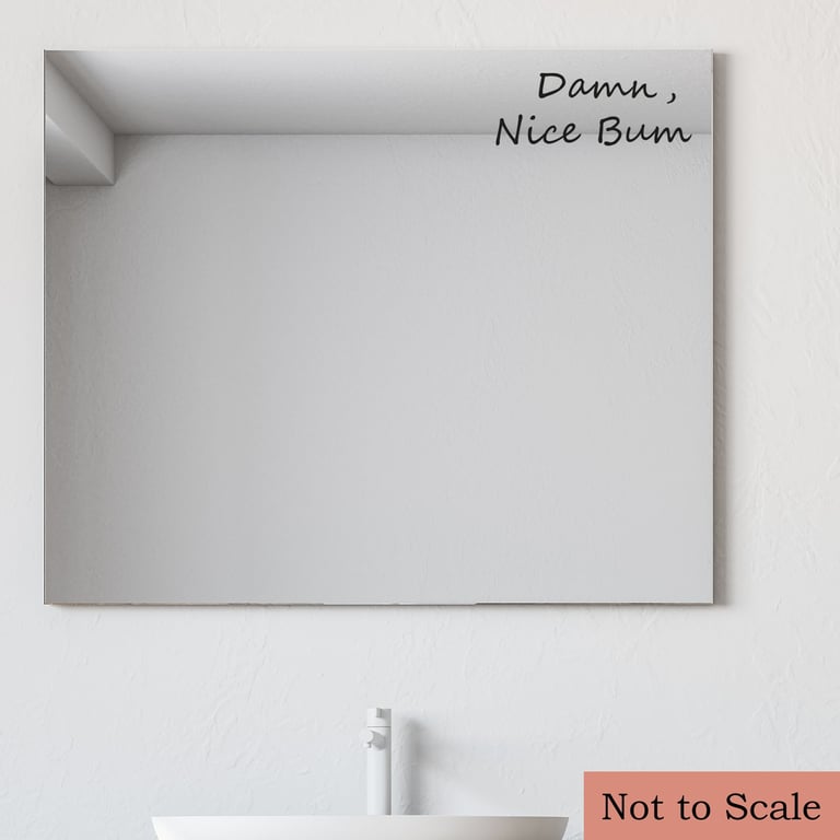Funny Nice Bum mirror sticker Vinyl Decals Mirror Decals Mirror sticker