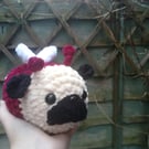 Crochet Love Pug