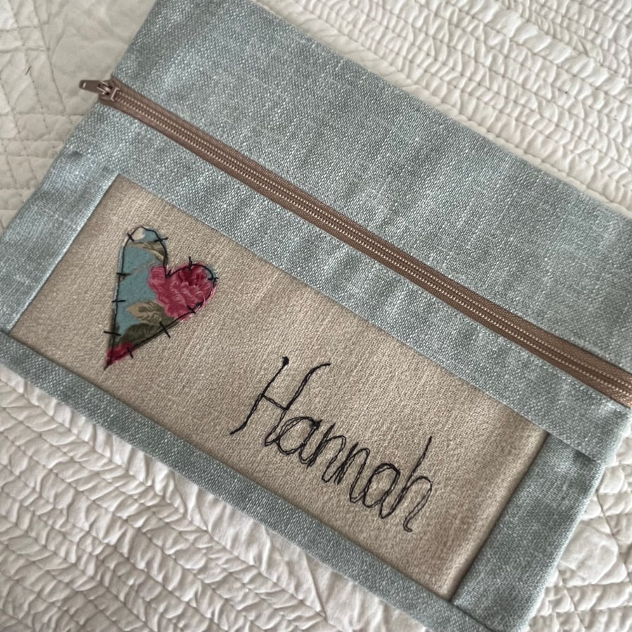 Personalised Pencil Case - HANNAH