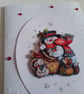 Christmas card. Decoupage Christmas card.  Ref 230 - Image 3