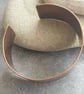 Copper cuff bracelet,  Spiral pattern, 7th anniversary gift, Beach lover gift - Image 6