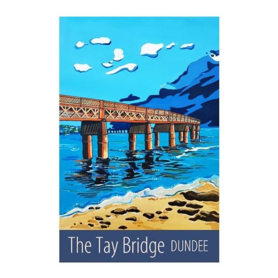 Dundee Tay Bridge - unframed