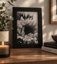 Sunflowers- Black and White - Image 1