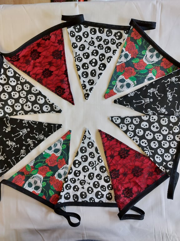 Gothic bunting design 4