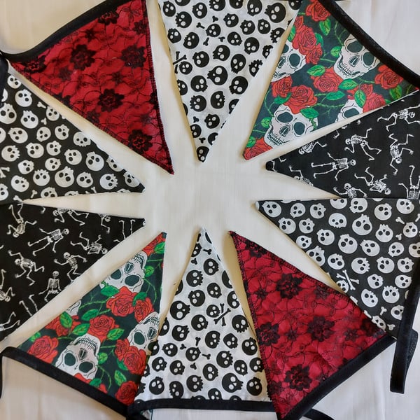 Gothic bunting design 4