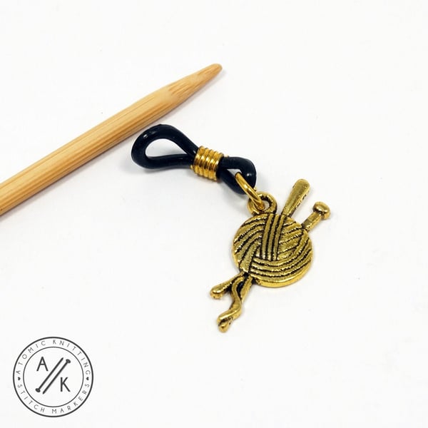 Golden Skein - Knitting Needle Holder Hugger Minder up to 4mm needles