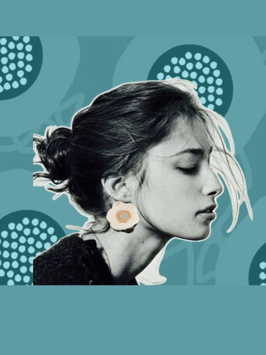 Boho Bold Retro Flower Earrings