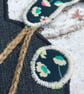 Pair of Hanging Decorations One Liberty Fabric and One Denim Fabric  - Image 4