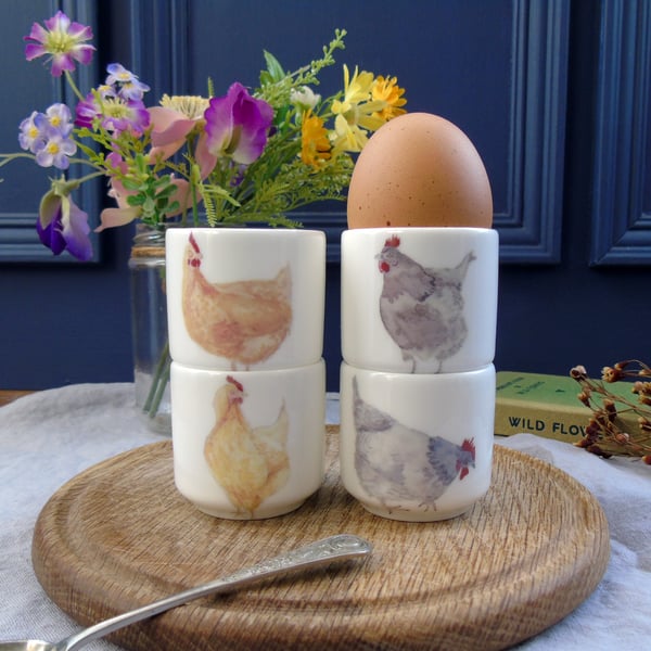 Fine bone china Chicken Eggcups