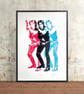 Star Wars Han Solo Warhol Hand Pulled Screen Print - Image 1