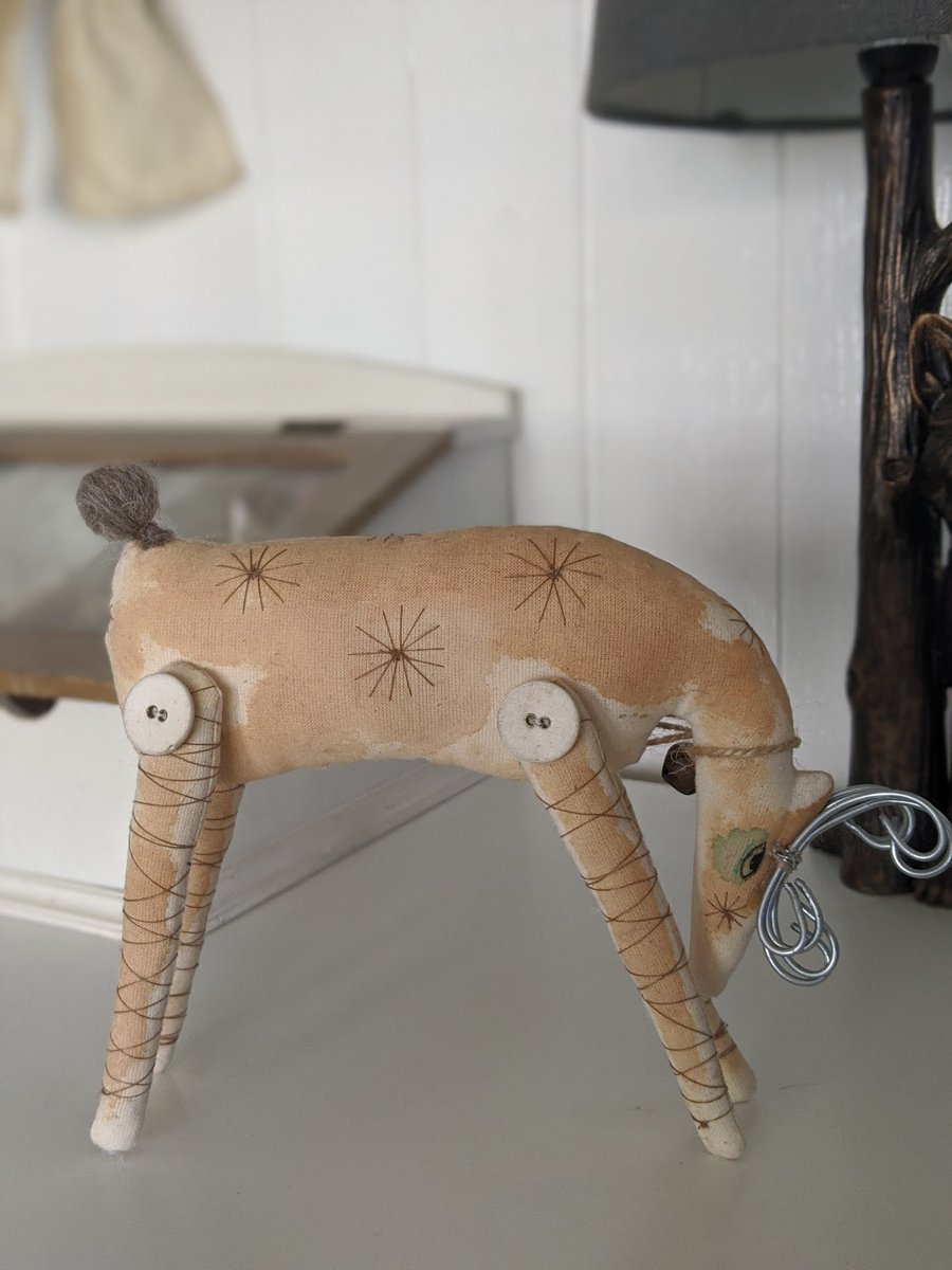 Faery stag. Handmade gift idea fairy stag