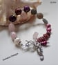  Designer Multigemstone Chakra Charm Bracelet  - Image 5