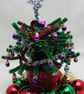 Silver Decorated Christmas Tree. - Image 8