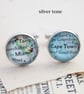 Cufflinks Personalized with Map Location, Custom Map Gift for Husband Must Haves - Image 5