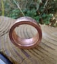 Morgan dollar pure copper coin ring UK Size Y and a Half - Image 3