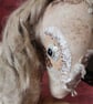 Textile art sculpture, Unicorn, mythical, fantasy art. OOAK art, unicorn - Image 9