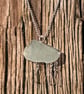 Seaglass Cloud statement necklace in seafoam perfectly imperfect - Image 1