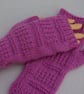 Knitting Pattern Fingerless Gloves Mittens Pattern C - Image 1