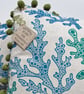 Linen Seaweed Cushion - Image 4