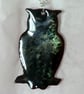 Black owl pendant - Image 1